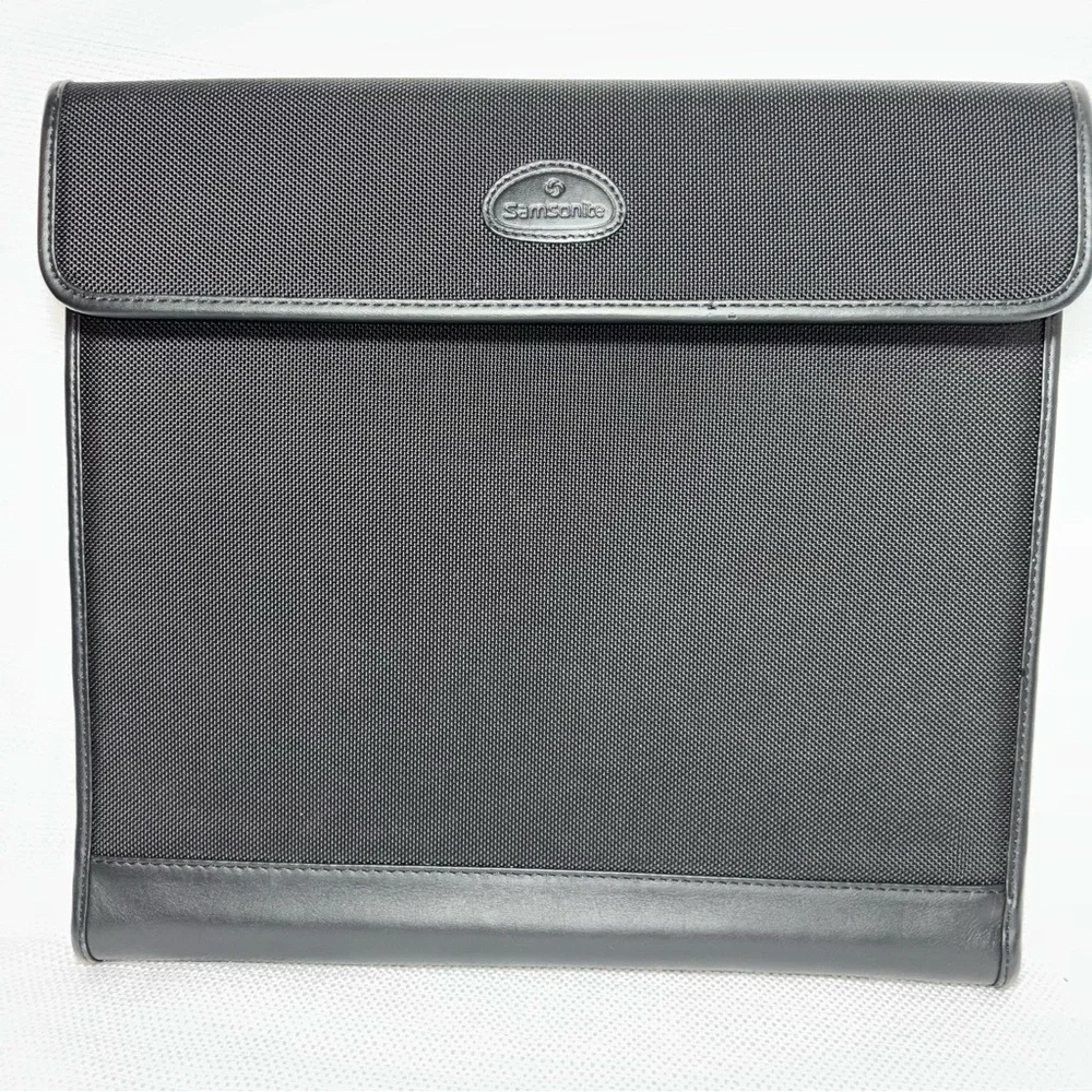 Samsonite Black Business Snap Flap Portfolio Career, Entrepreneurs